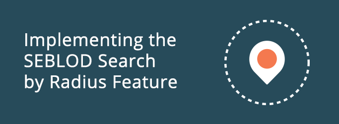 Implementing the SEBLOD Search by Radius Feature